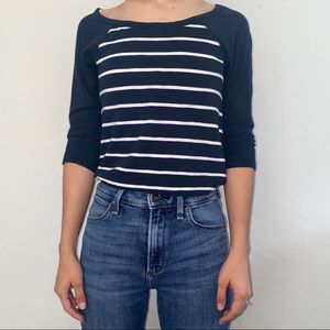 XS Abercrombie and Fitch Striped Shirt